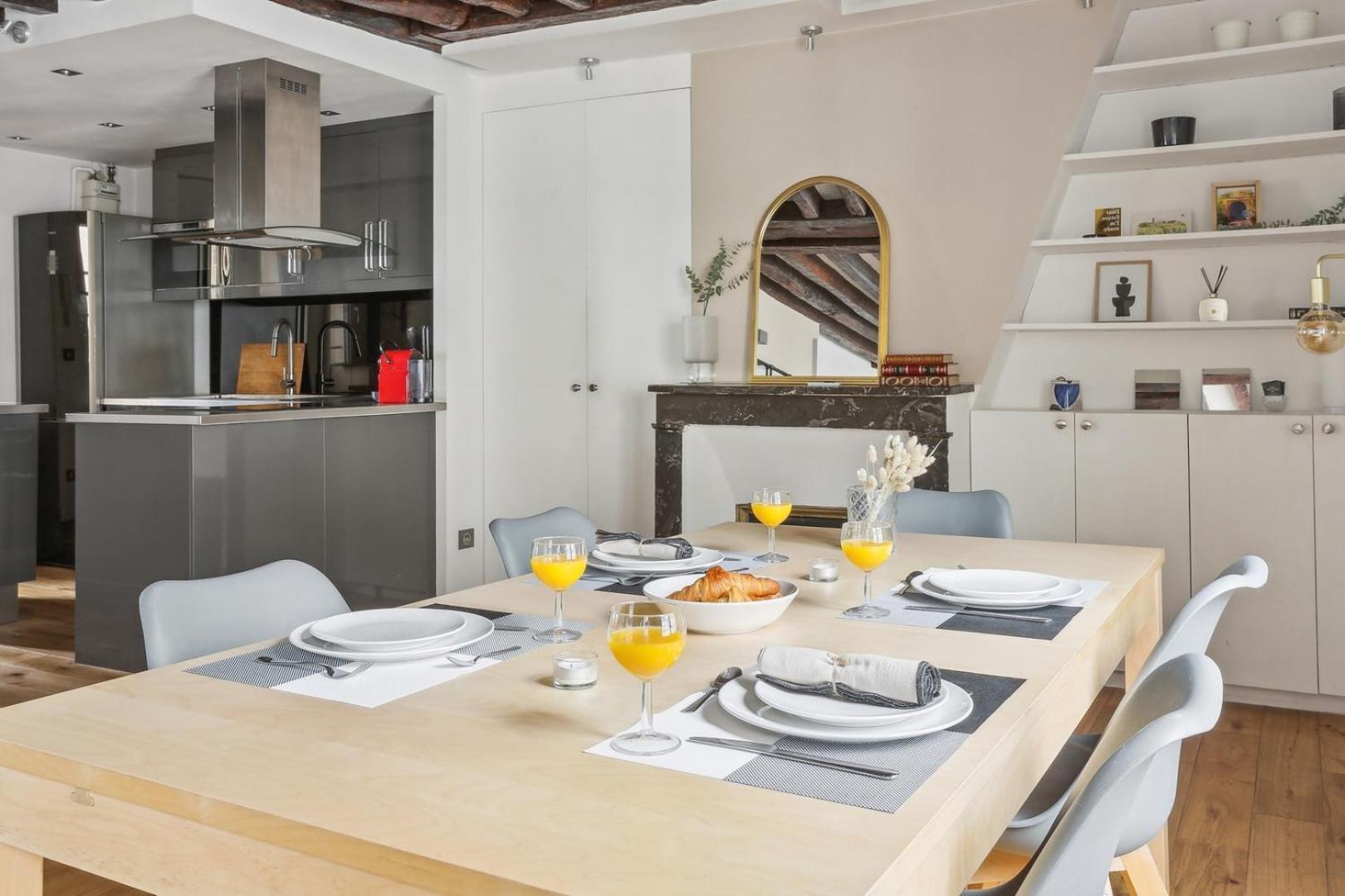 Bnbnook - Bright 2br Near Louvre & Pompidou * Paris