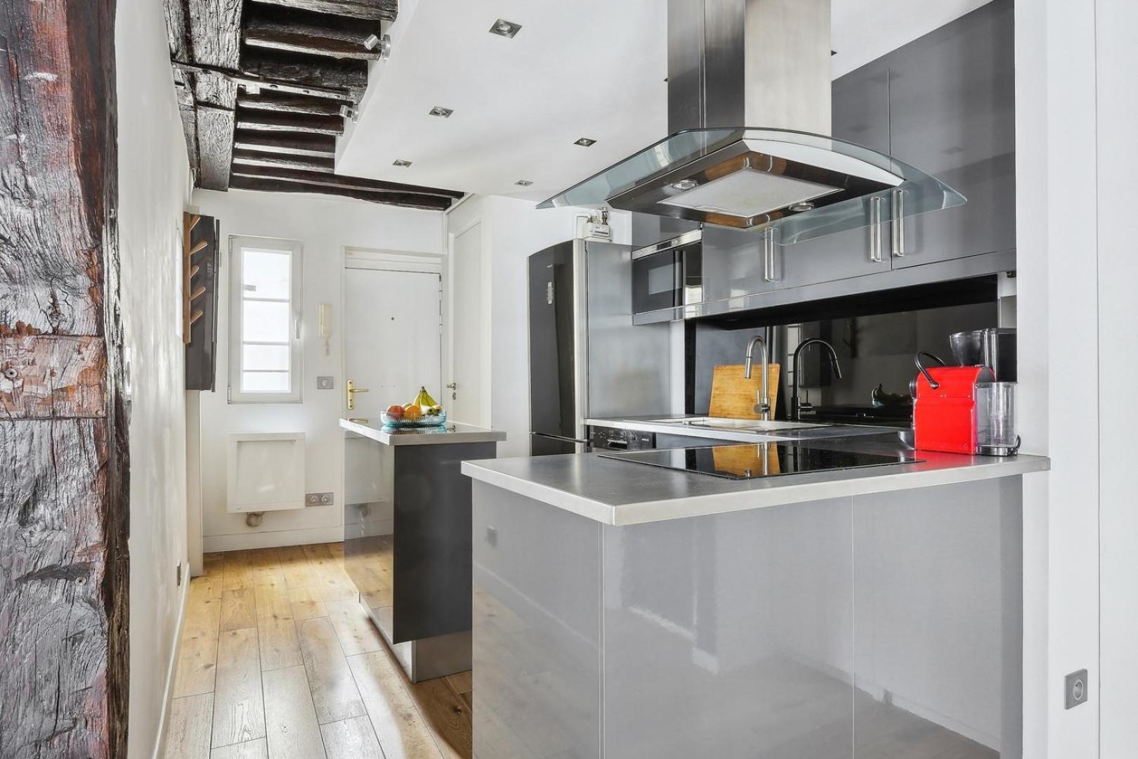 Bnbnook - Bright 2br Near Louvre & Pompidou Apartment *