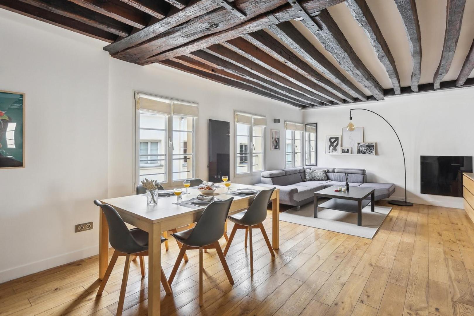 Bnbnook - Bright 2br Near Louvre & Pompidou Paris