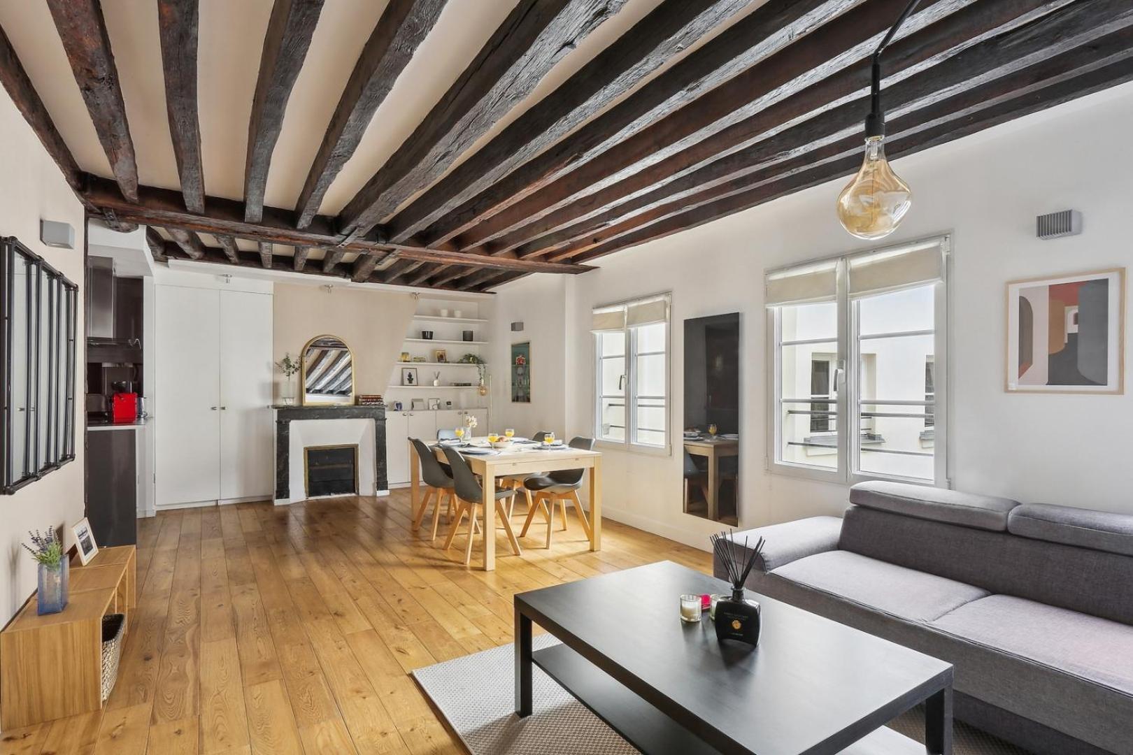 Bnbnook - Bright 2br Near Louvre & Pompidou * Paris
